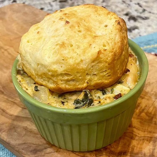 recipe Spinach Rosemary Chicken Cheddar Mini Casseroles